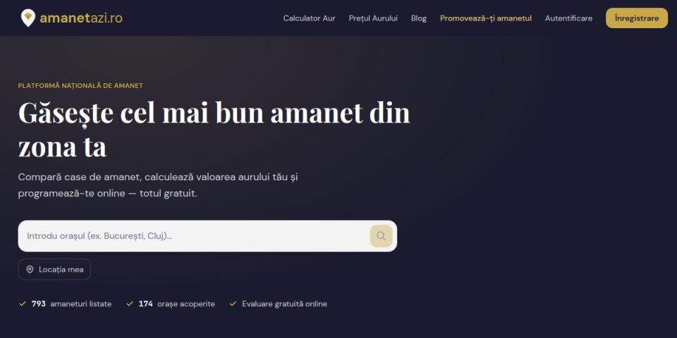 Previzualizare AmanetAzi