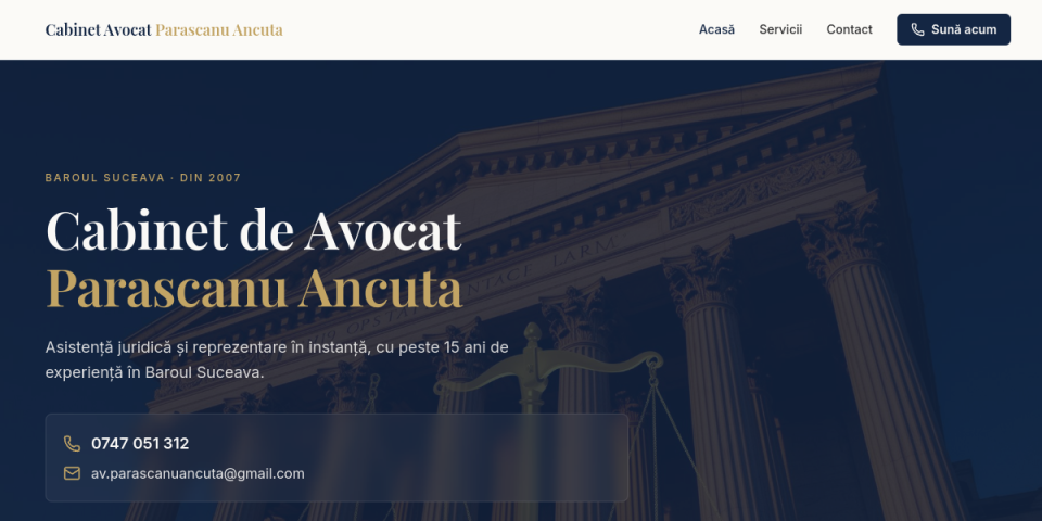 Previzualizare Avocat Suceava Parascanu